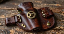 create detailed steampunk holster