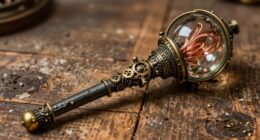 create detailed steampunk prop
