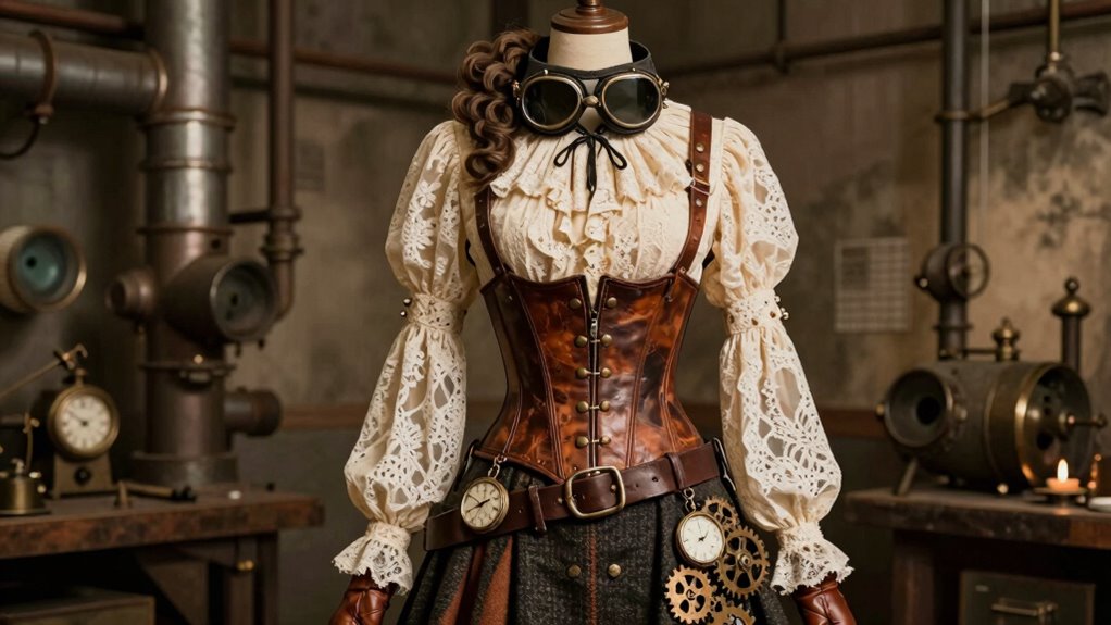 create functional steampunk attire