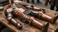 create lightweight steampunk armor