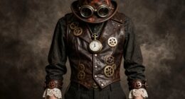 create steampunk fashion focus