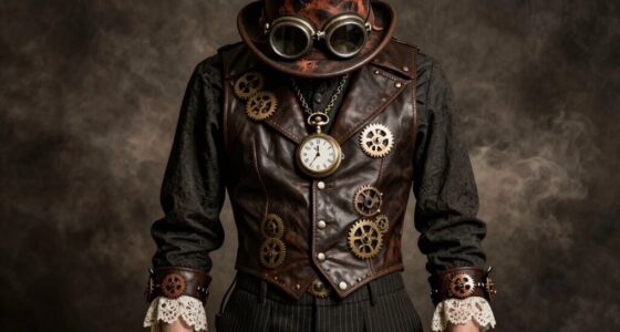 create steampunk fashion focus