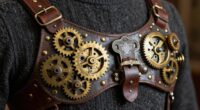 create vintage leather gear