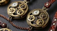 custom steampunk badge accessories