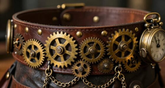 custom steampunk belt accessories