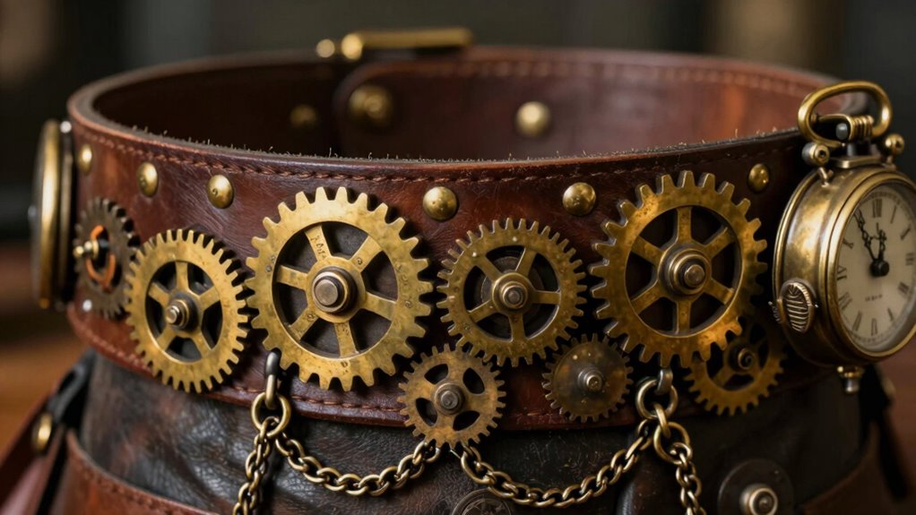 custom steampunk belt accessories