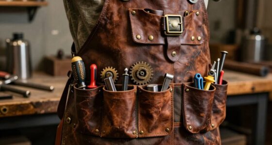 custom steampunk tool apron