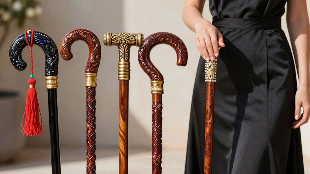 decorative canes enhance character