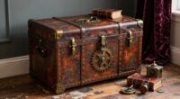 decorative vintage storage trunk