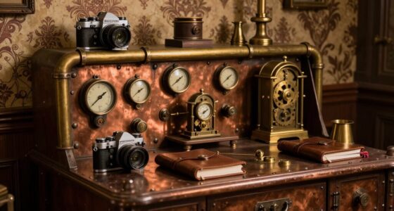 designing a vintage inspired workspace