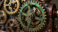 designing steampunk color scheme