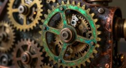 designing steampunk color scheme