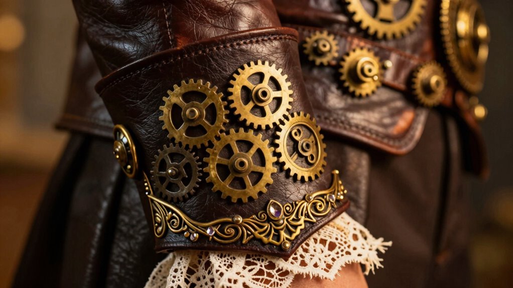 dramatic steampunk sleeve designs