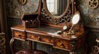 elegant steampunk vanity ideas