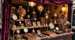elevate steampunk booth displays