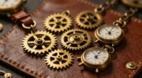 enhance steampunk jewelry display
