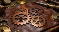 faux leather steampunk crafts
