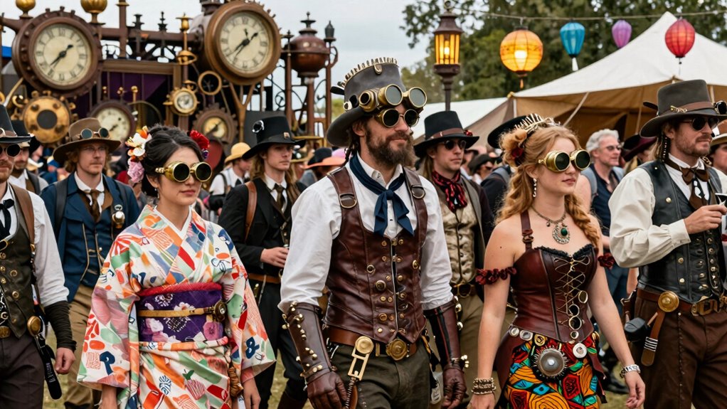 global steampunk festival variations