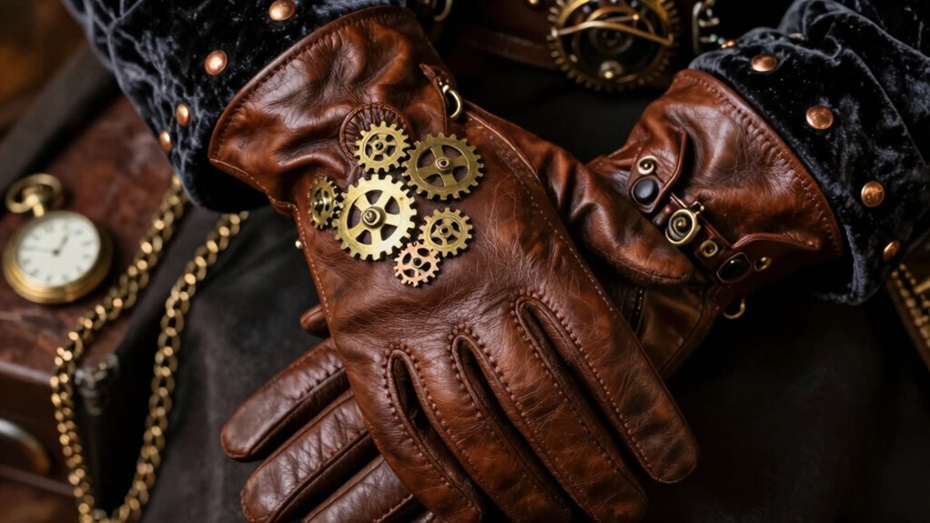 gloves as fashion accent