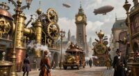 imaginary past influences steampunk
