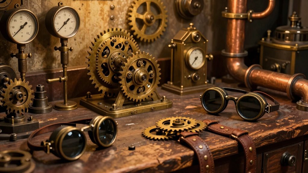 industrial design in steampunk