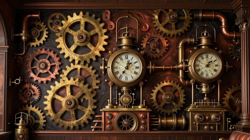 industrial vintage craftsmanship decor