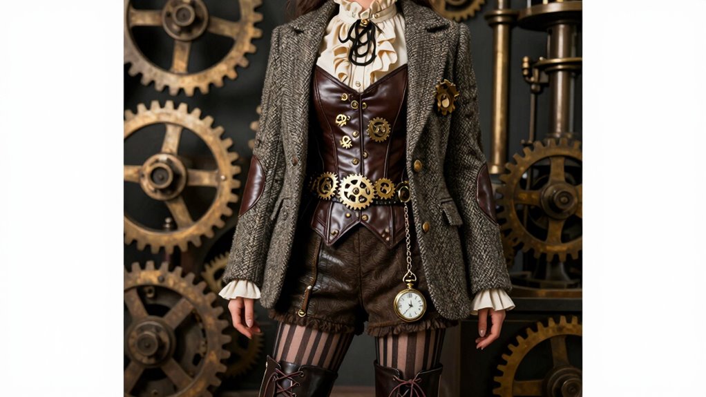 layered victorian inspired accessories
