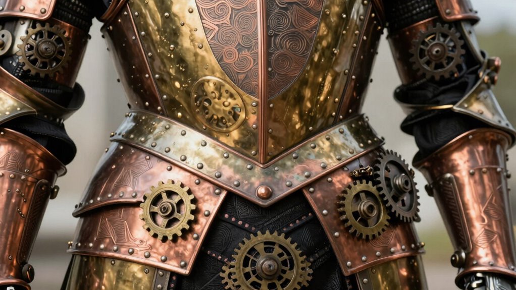lightweight victorian inspired armor