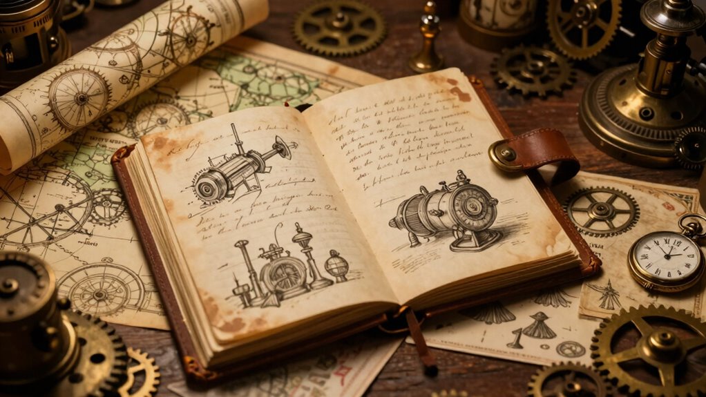 maps journals ephemera