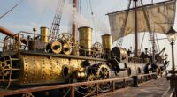 maritime steampunk historical inspirations