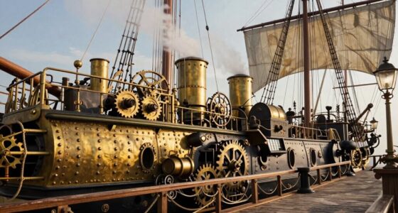 maritime steampunk historical inspirations
