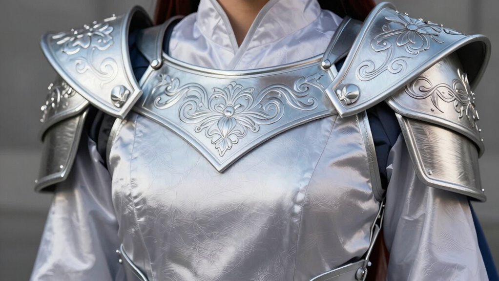 material choices for shoulder armor