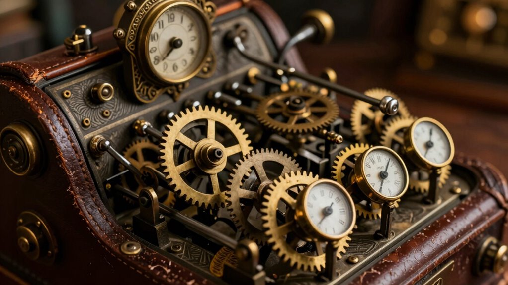 mechanical calculators steampunk history