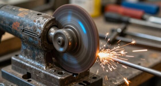 metal finishing bench grinder