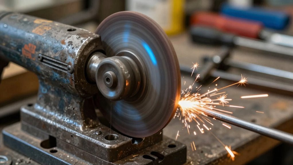 metal finishing bench grinder