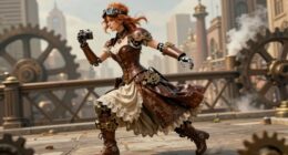 mobility friendly steampunk style