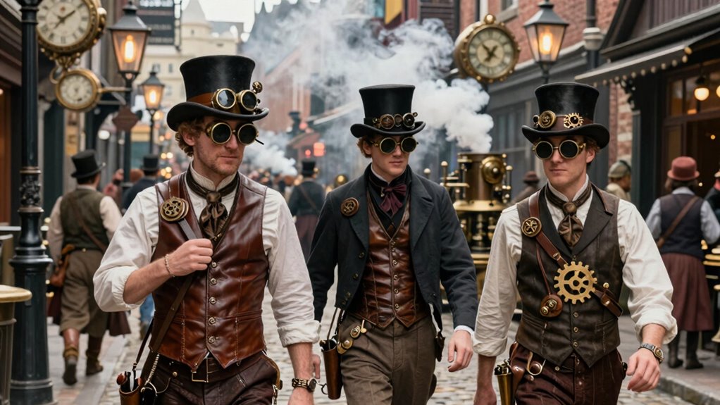 recurring steampunk fashion trends