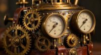retro interfaces enhance steampunk