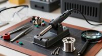 safe soldering electronics setup
