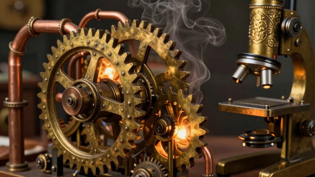 science curiosity steampunk devices