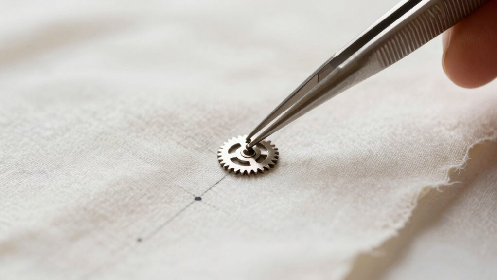 secure gears without damage