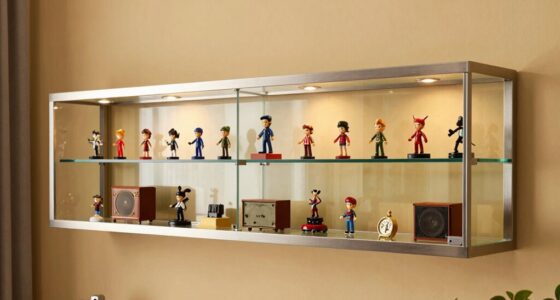 showcase hobby with shelves
