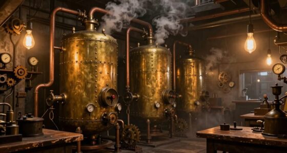 steam powered machinery and inventions