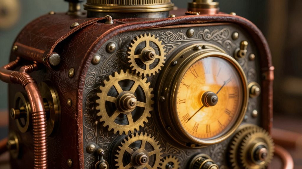 steampunk communication technology narratives