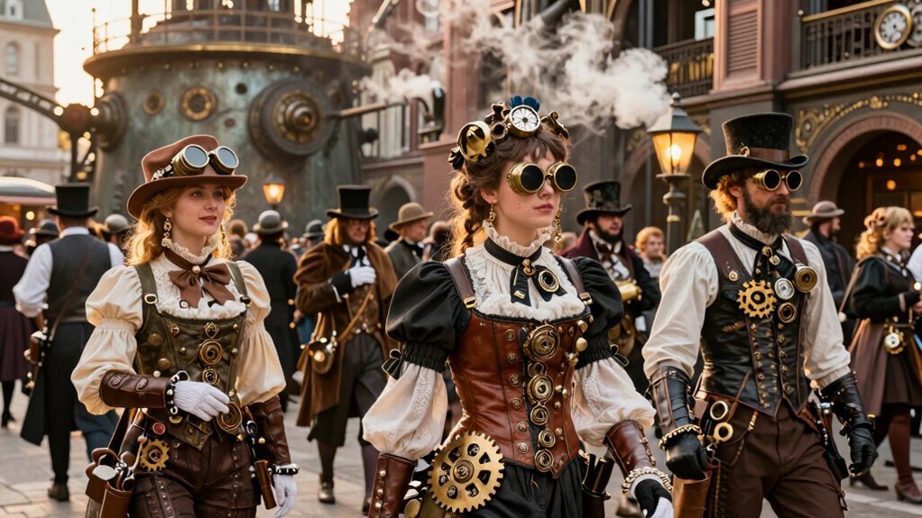 steampunk cosplay worldwide popularity