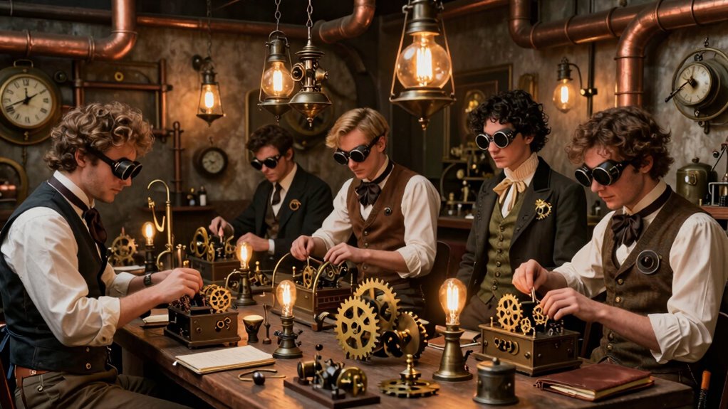 steampunk costume and venue ideas
