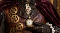 steampunk costume camera ready