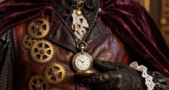 steampunk costume camera ready