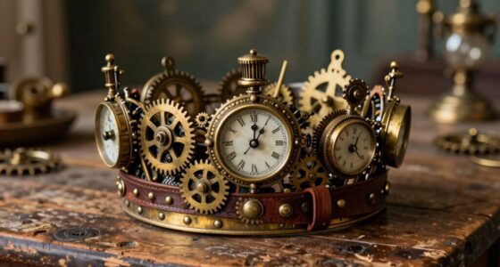 steampunk crown crafting ideas