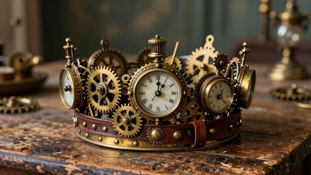steampunk crown crafting ideas